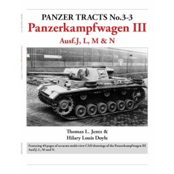 Panzer Tracts No.3-3: Panzerkampfwagen III Ausf.J, L, M & N
