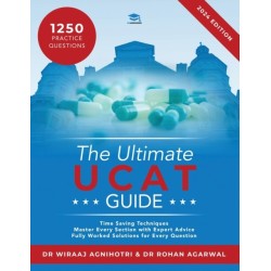The Ultimate UCAT Guide: A comprehensive guide to the UCAT, with hundreds of practice questions, Fully Worked Solutions, Time Saving Techniques, and Score Boosting Strategies written by expert coaches and examiners.