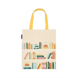 Bookshelf Tote Bag