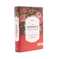 The NKJV, The Woman's Study Bible, Hardcover, Red Letter, Full-Color Edition: Receiving God's Truth for Balance, Hope, and Transformation