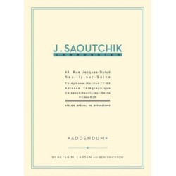 J. Saoutchik Carrossier: Addendum
