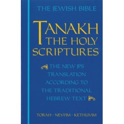 JPS TANAKH: the Holy Scriptures (blue): The New JPS Translation According to the Traditional Hebrew Text