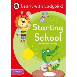 Starting School: A Learn with Ladybird Activity Book (3-5 years): Ideal for home learning (EYFS)