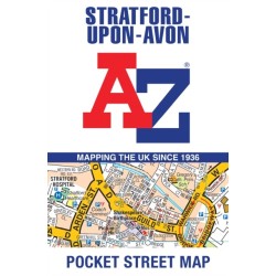 Stratford-Upon-Avon A-Z Pocket Street Map