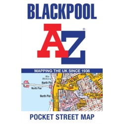 Blackpool A-Z Pocket Street Map