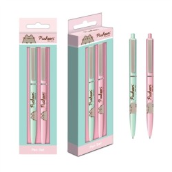 PUSHEEN (BOTANICAL) PEN SET 2PK