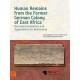 Human Remains from the Former German Colony of East Africa: Recontextualization and Approaches for Restitution