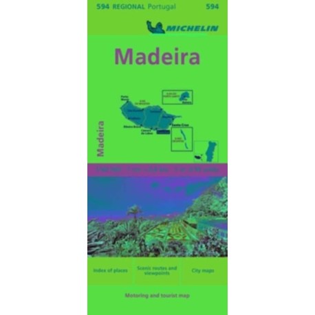 Madeira - Michelin Regional Map 594