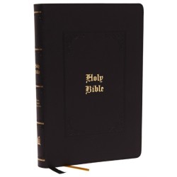 KJV Holy Bible: Large Print with 53,000 Center-Column Cross References, Black Leathersoft, Red Letter, Comfort Print: King James Version: Holy Bible, King James Version