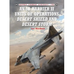 AV-8B Harrier II Units of Operations Desert Shield and Desert Storm