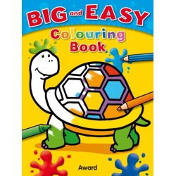 Big & Easy Colouring Books: Tortoise