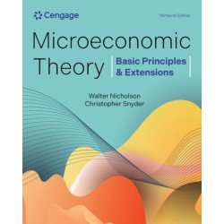 Microeconomic Theory: Basic Principles & Extensions