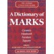 A Dictionary Of Marks