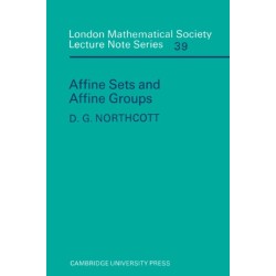 Affine Sets and Affine Groups