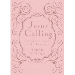 Jesus Calling, Pink Leathersoft, with Scripture References: Enjoying Peace in His Presence (A 365-Day Devotional) – The Perfect Christian Christmas Gift for Women