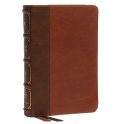 NKJV, Compact Bible, Maclaren Series, Leathersoft, Brown, Comfort Print: Holy Bible, New King James Version