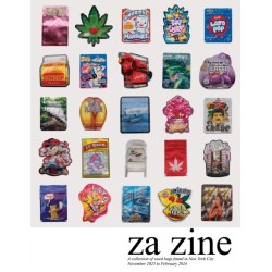 Za Zine: A Collection of Weed Bags Found in New York City November 2023 to February 2024