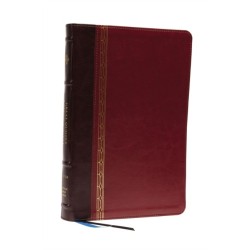 NRSVCE, Great Quotes Catholic Bible, Leathersoft, Burgundy, Comfort Print: Holy Bible