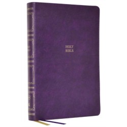 KJV Holy Bible: Paragraph-style Large Print Thinline with 43,000 Cross References, Purple Leathersoft, Red Letter, Comfort Print: King James Version: Holy Bible, King James Version