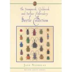 Stumpwork, Goldwork & Surface Embroidery Beetle Collection