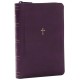 NKJV Compact Paragraph-Style Bible w/ 43,000 Cross References, Purple Leathersoft with zipper, Red Letter, Comfort Print: Holy Bible, New King James Version: Holy Bible, New King James Version