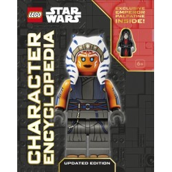 LEGO Star Wars Character Encyclopedia Updated Edition: The Ultimate Guide to the Best 200 Minifigures from the LEGO Star Wars Galaxy- Comes with Exclusive Emperor Palpatine Minifigure
