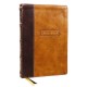 KJV Holy Bible with Apocrypha and 73,000 Center-Column Cross References, Brown Leathersoft, Red Letter, Comfort Print: King James Version