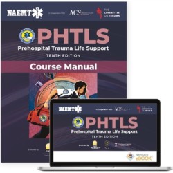 PHTLS: Prehospital Trauma Life Support (eBook) with Course Manual (Print)