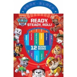 Nickelodeon PAW Patrol: Ready, Steady, Roll! 12 Board Books