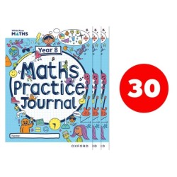 White Rose Maths Practice Journals Year 8 Workbooks: Pack of 30
