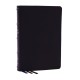 NKJV, Large Print Thinline Reference Bible, Blue Letter, Maclaren Series, Genuine Leather, Black, Comfort Print: Holy Bible, New King James Version