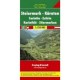 Styria - Carinthia Road Map 1:250 000