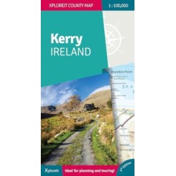 The Xploreit Map of County Kerry Ireland