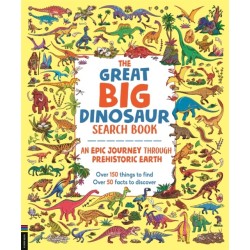The Great Big Dinosaur Search Book: An Epic Journey Through Prehistoric Earth