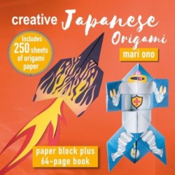 Creative Japanese Origami: Paper Block Plus 64-Page Book