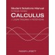 Single Variable Student Solutions Manual for Calculus