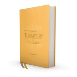 KJV, Thompson Chain-Reference Bible, Hardcover, Yellow Gold, Red Letter, Comfort Print