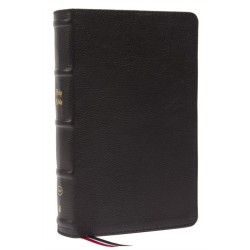 KJV Holy Bible: Large Print Single-Column with 43,000 End-of-Verse Cross References, Black Genuine Leather, Personal Size, Red Letter, Comfort Print: King James Version: Holy Bible, King James Version