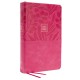 KJV Holy Bible: Large Print Single-Column with 43,000 End-of-Verse Cross References, Pink Leathersoft, Personal Size, Red Letter, Comfort Print: King James Version: Holy Bible, King James Version