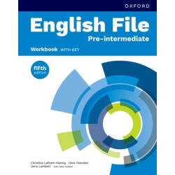 English File fifth edition: Pre-Intermediate: Workbook with key: Print Student Workbook with key