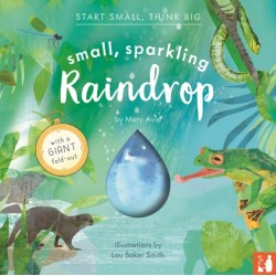 Small, Sparkling Raindrop: A fact-filled picture book about the water cycle with a large fold-out (ages 4-8)