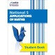 National 5 Applications of Maths: Comprehensive Textbook for the Cfe