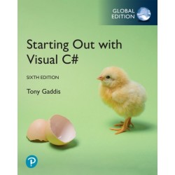 Starting out with Visual C-, Global Edition