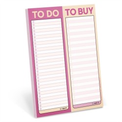 Knock Knock To Do / To Buy Perforated Pad (Pastel Version)