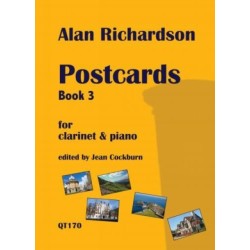 Postcards Book 3 for Clarinet & Piano