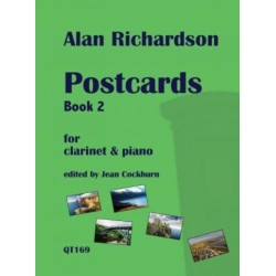 Postcards Book 2 for Clarinet & Piano