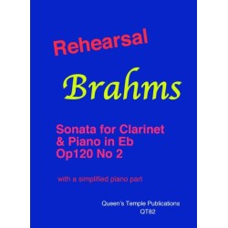Rehearsal Brahms: Clarinet Sonata in Eb