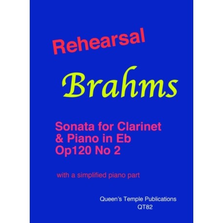 Rehearsal Brahms: Clarinet Sonata in Eb