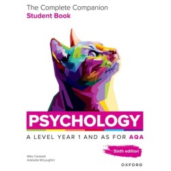 A Level Psychology: The Complete Companions for AQA Psychology A Level: Year 1 and AS Student Book, 6th Edition
