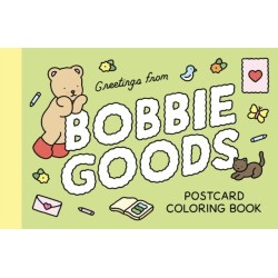 Bobbie Goods Postcard Coloring Book: 20 Postcards